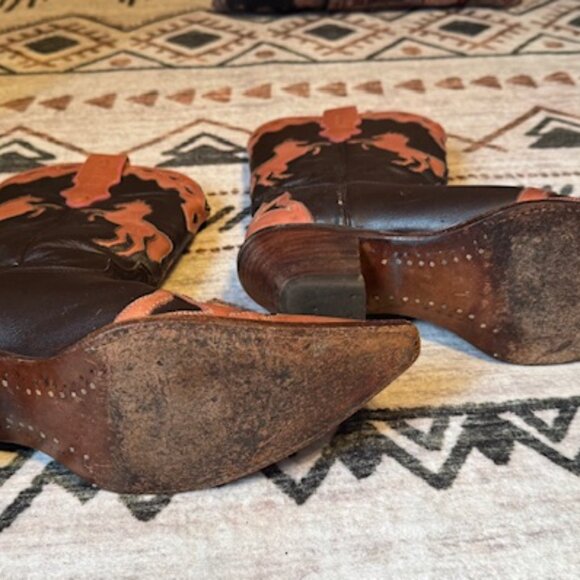 Corral Cowgirl Up Western Boots Size 9 - Picture 3 of 6
